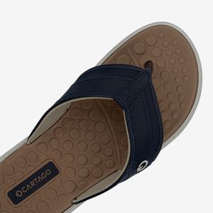 Sandalia Flip Flop De Hombre Marron/Azul 2GCA52