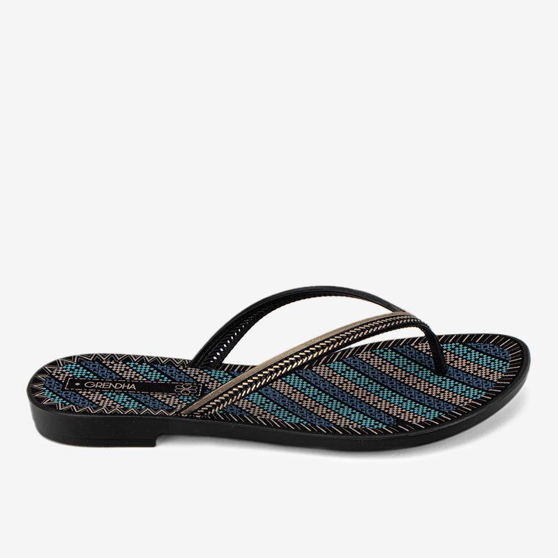 Sandalia-Flip-Flop-para-mujer-color-negro-azul