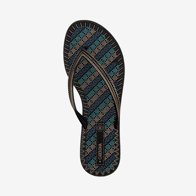 Sandalia-Flip-Flop-para-mujer-color-negro-azul