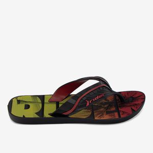 Sandalia Flip Flop De Hombre Gris/Rojo 2RDJ72
