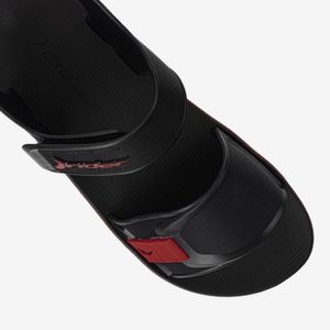 Sandalia Flip Flop De Hombre Negro/Rojo 2RDF54