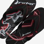 Sandalia-flip-flop-de-hombre-Rider-color-negro-rojo