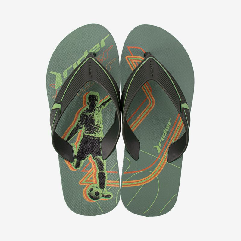 Sandalia-flip-flop-de-hombre-Rider-color-verde
