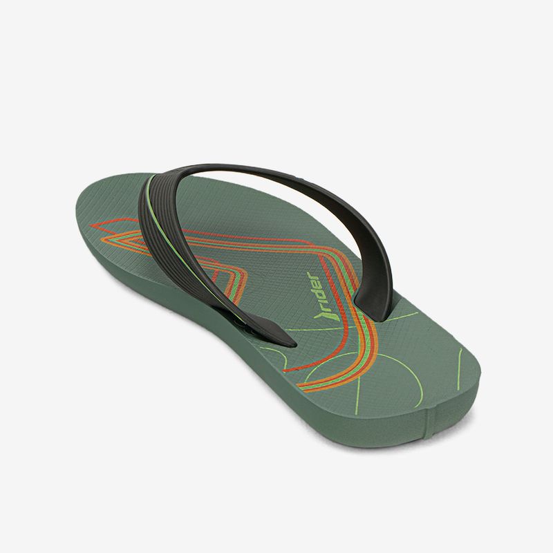 Sandalia-flip-flop-de-hombre-Rider-color-verde