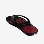 Sandalia-de-verano-con-tiras-anchas-para-hombre-color-negro-rojo