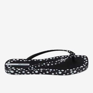 Sandalia Flip Flop De Mujer Negro 2IPH16