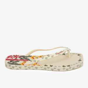 Sandalia Flip Flop De Mujer Beige 2IPI16