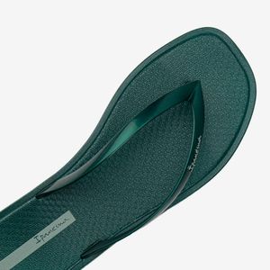 Sandalia Flip Flop Verde Metalizado 2IPE02