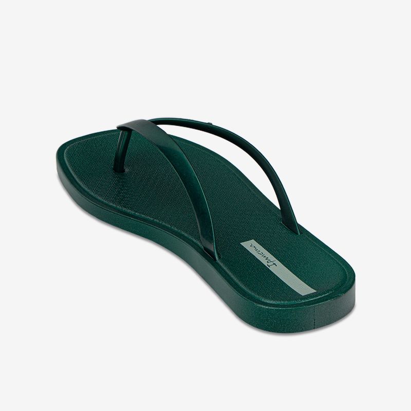 Sandalia-flip-flop-Ipanema-para-mujer-color-verde-metalizado