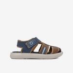 Sandalia-flats-para-bebe-color-azul-camel