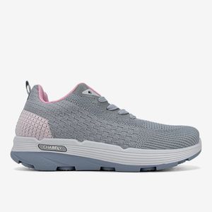 Zapatilla Casual Gris/Rosa 2YZ129