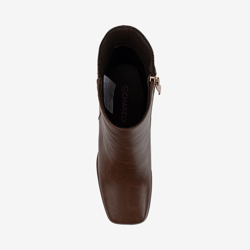 Bota-casual-cana-baja-para-mujer-color-chocolate