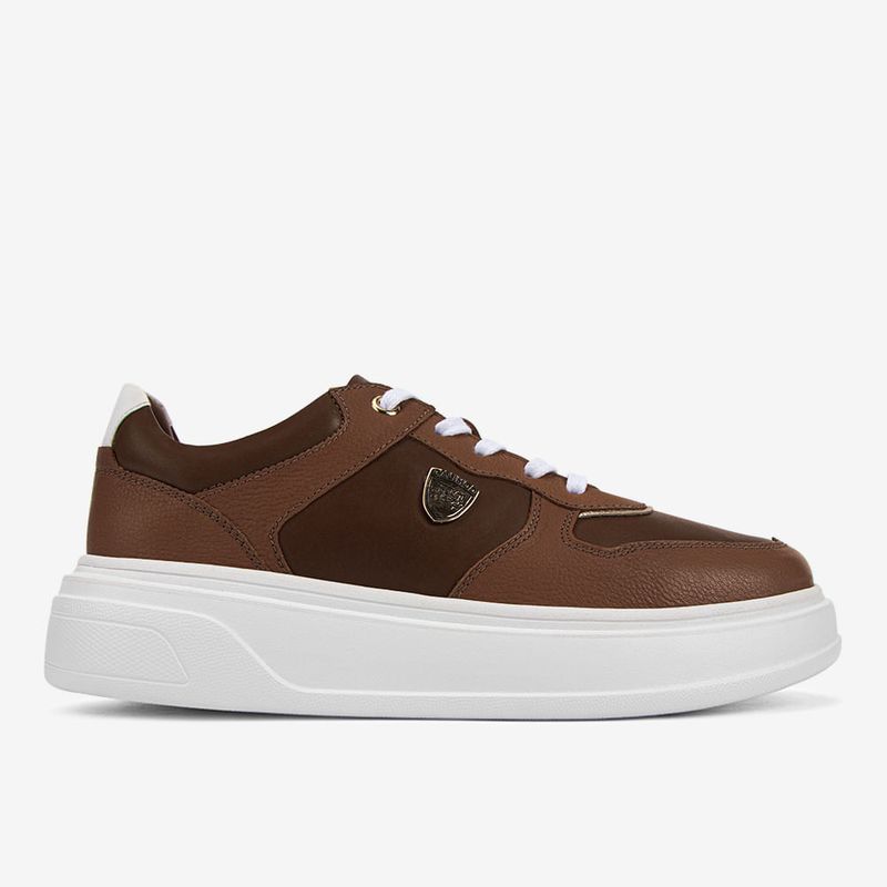 Zapatilla-casual-para-mujer-de-cuero-color-cognac