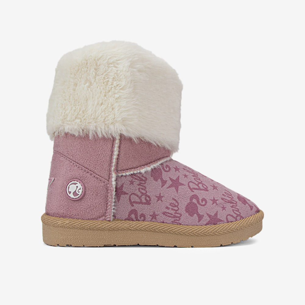 Botín casual premium para niña rosado 2AR1226 BARBIE