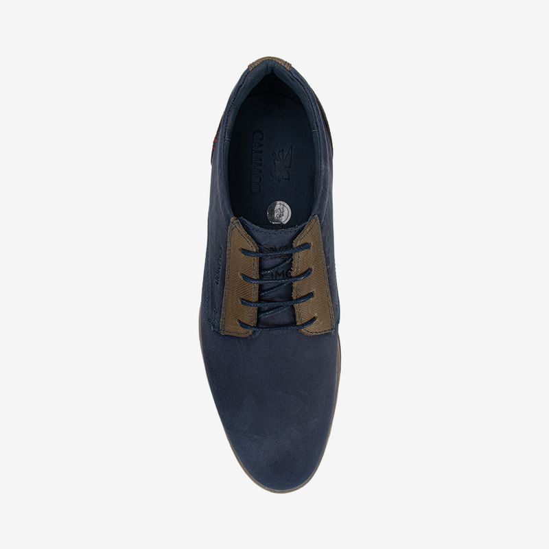 Zapato-casual-de-cuero-color-azul