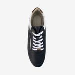 Zapatilla-casual-de-mujer-de-cuero-color-azul-marino