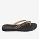 Sandalia Flip Flop De Mujer Negro/Beige 2IPD39-1746027043543