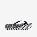Sandalia Flip Flop De Niña Blanco/Negro 2PJC19-1746027253056