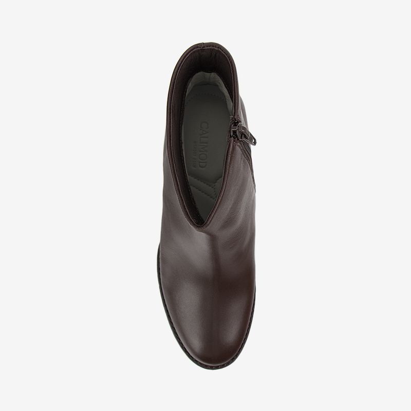 Botines-casual-cana-alta-para-mujer-color-marron