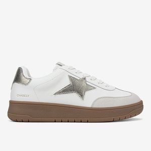 Zapatilla Casual Blanco/Dorado 2YZ115