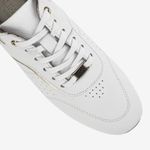 Zapatilla-casual-de-mujer-de-cuero-color-blanco