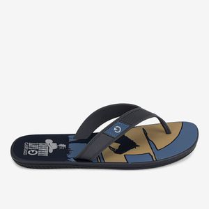 Sandalia Flip Flop Azul/Camel 2GCK38