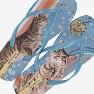 Sandalia Flip Flop Celeste 2IPM05