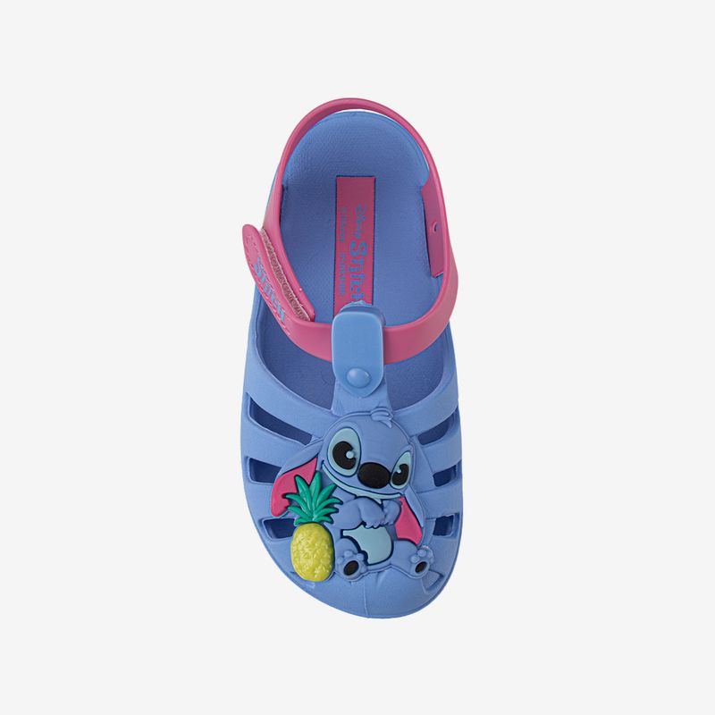 Sandalia-Clogs-Stitch-color-azul-rosa