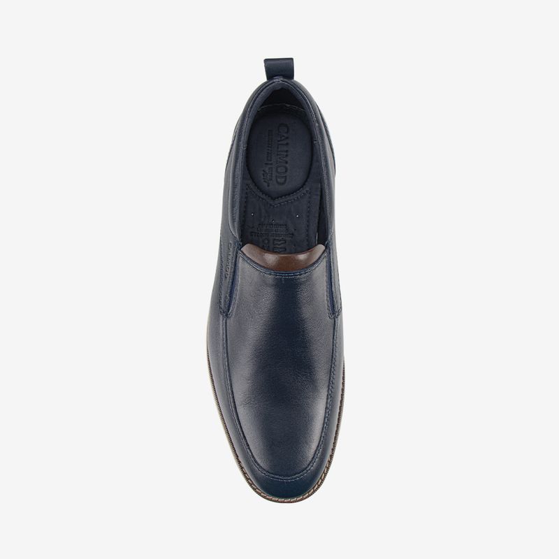 Zapato-casual-de-cuero-color-azul