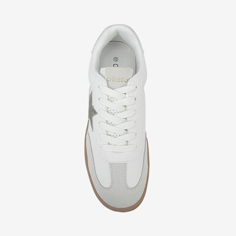 Zapatilla Casual Blanco/Dorado 7YZ055-1743717277313