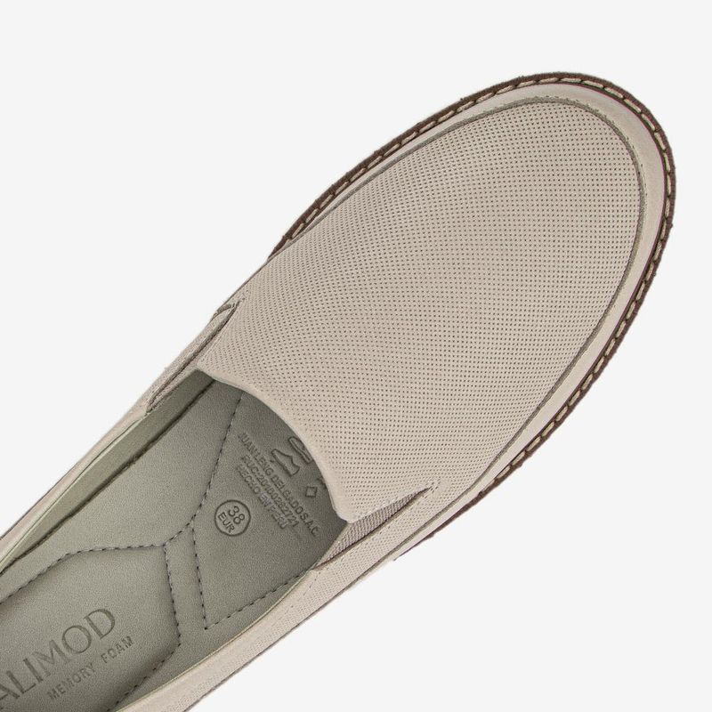 Mocasin Casual Marfil 3CJ8002-1750803514507