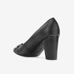 Zapatos De Vestir Negro 3VH9001-1750884080290
