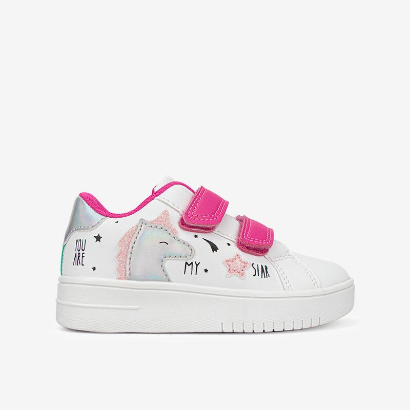 Zapatilla Casual Blanco/Fucsia 2CZ100-1752262115602