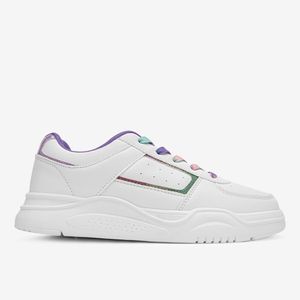 Zapatilla Casual Blanco/Lila 7CZ012