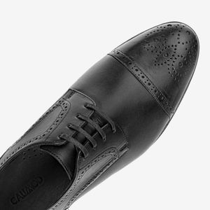 Zapato De Vestir Negro 1VCA002