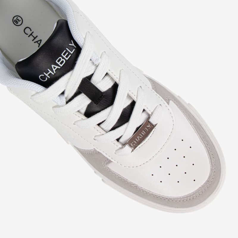 Zapatilla Casual Blanco/Gris 2YZ026-1754082024876