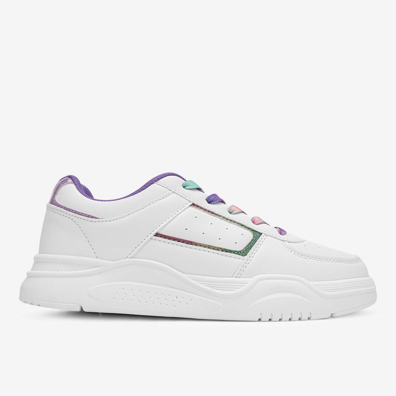 Zapatilla Casual Blanco/Lila 7CZ012-1754680981305