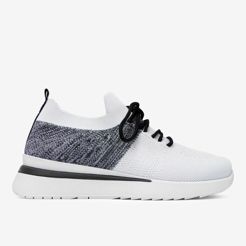 Zapatilla Flyknit Negro/blanco 7YZ033-1755903904689