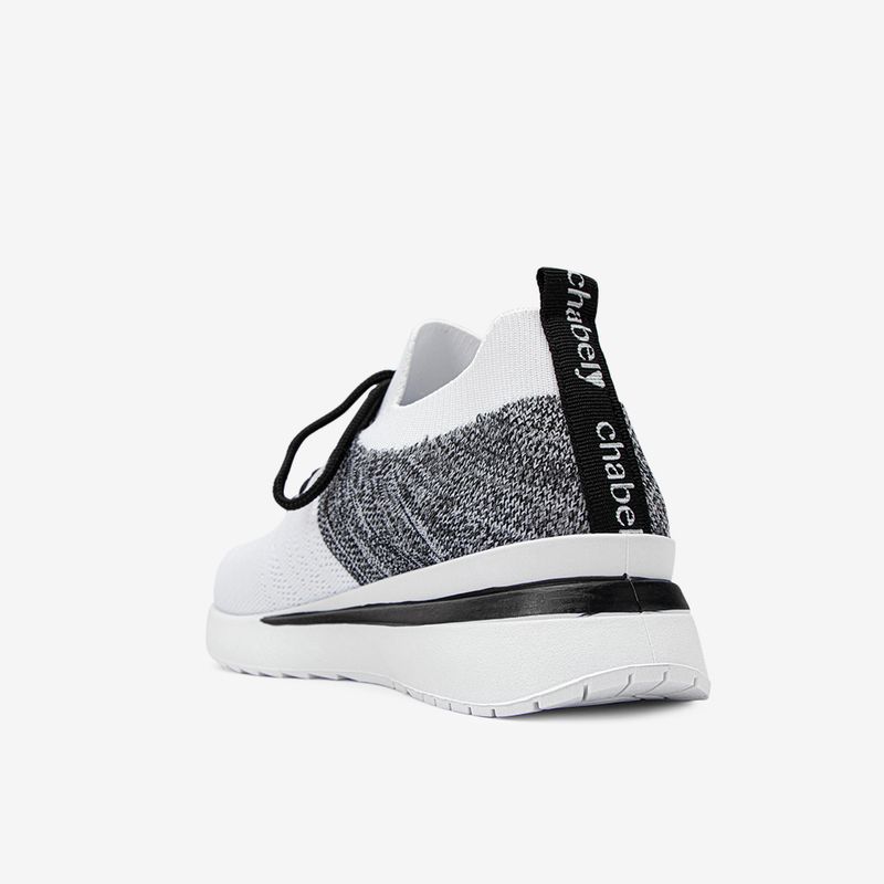 Zapatilla Flyknit Negro/blanco 7YZ033-1755903928062