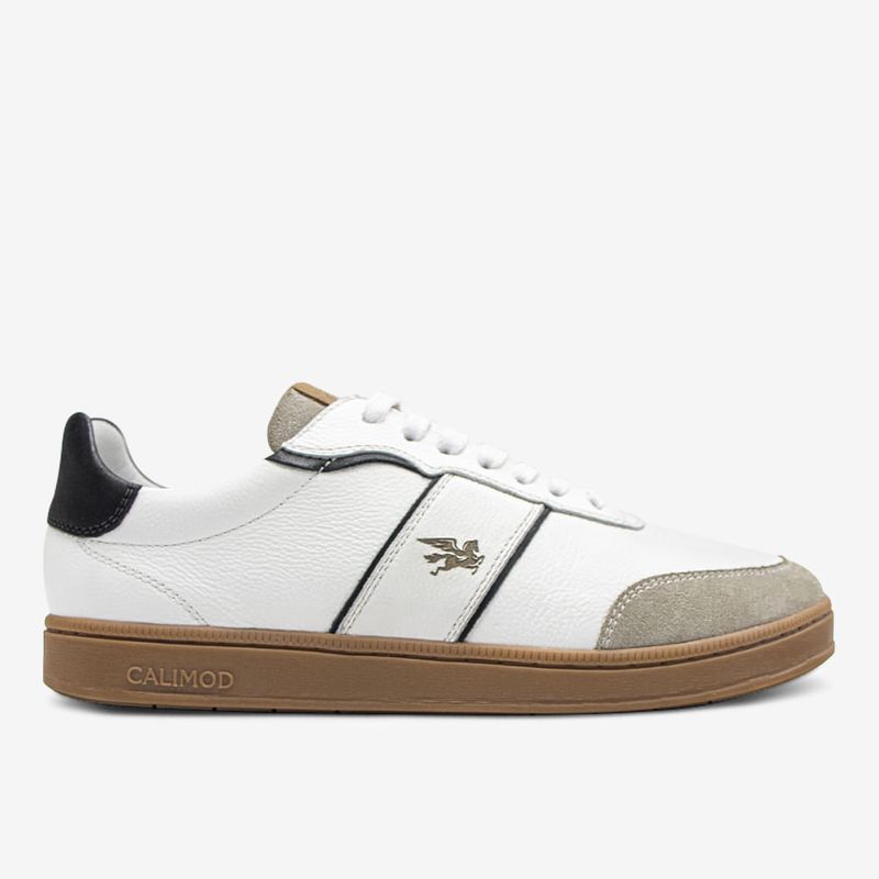 Zapatilla De Cuero Blanco 1UIS001-1757437697515