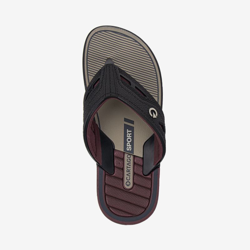 Sandalia De Caballeros Bordo/Beige 2GCJ16-1760481940852