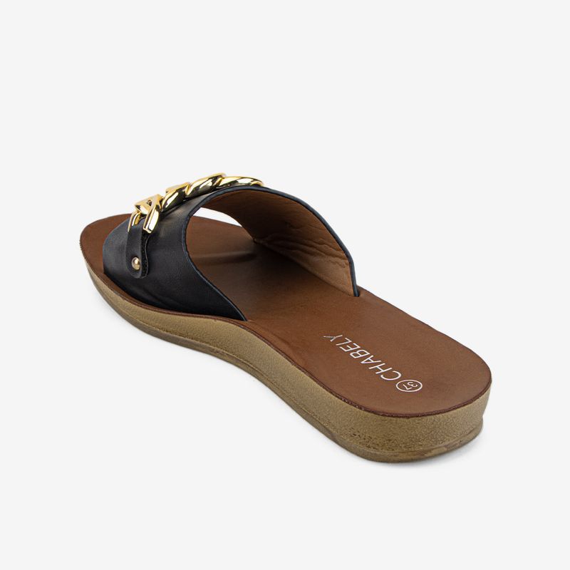 Sandalia Flat Negro 2YS544-1760714747047