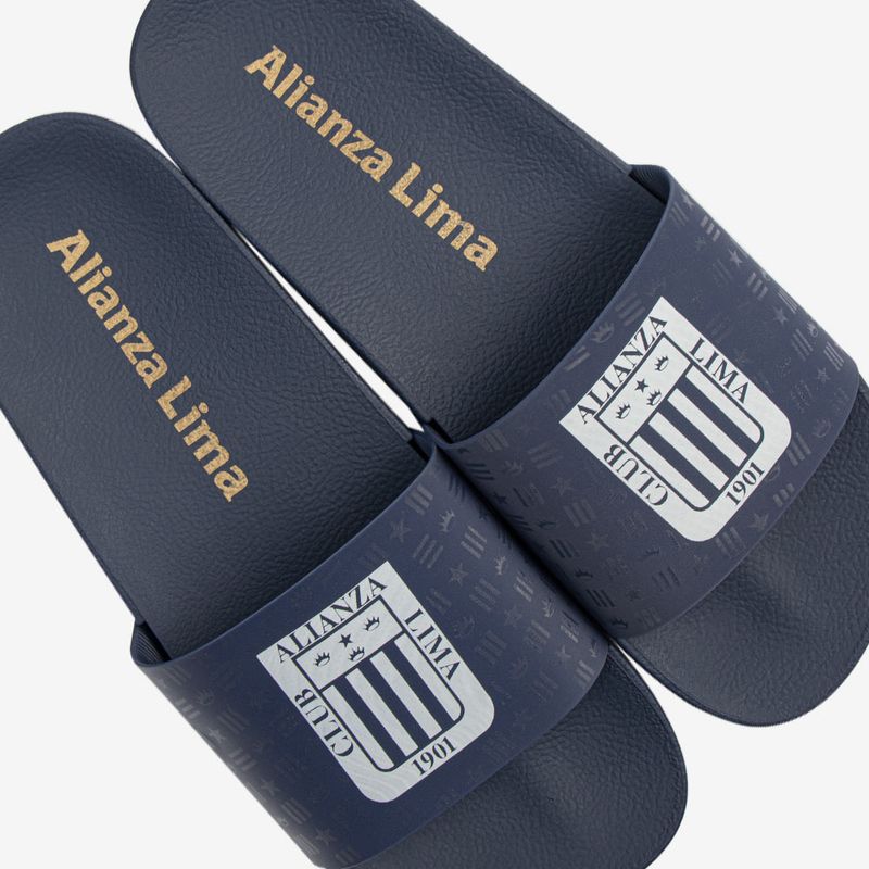 Sandalia Slide Azul/Blanco 2RDL55-1761165587591