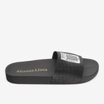 Sandalia Slide Negro/Blanco 2RDL55-1761172370627