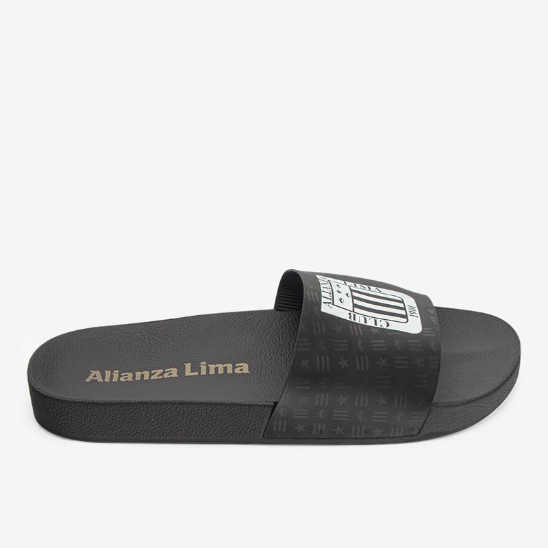 Sandalia Slide Negro/Blanco 2RDL55-1761172370627