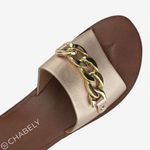 Sandalia Flat Oro 2YS544-1761176055412