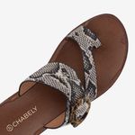 Sandalia Casual Blanco/Negro 2YS550-1761576379280