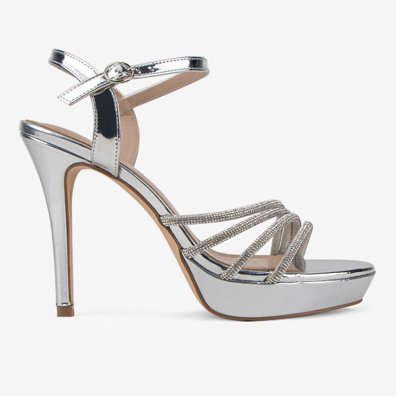 Tacones De Vestir Plateado 2YS537-1761867347737