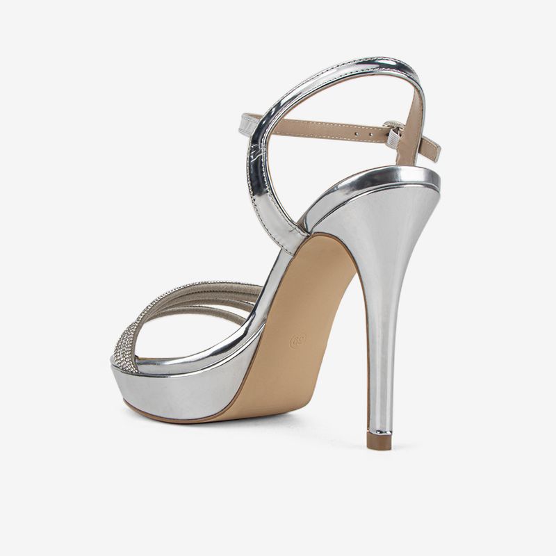 Tacones De Vestir Plateado 2YS537-1761867357277