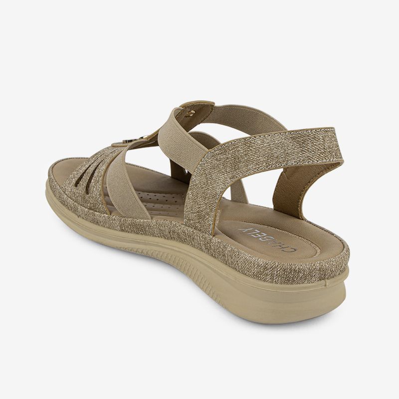 Sandalia De Mujer Beige 2YS515-1761937907791